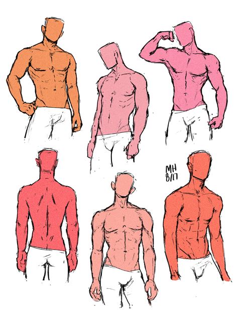 male anatomy reference|male body reference drawing.